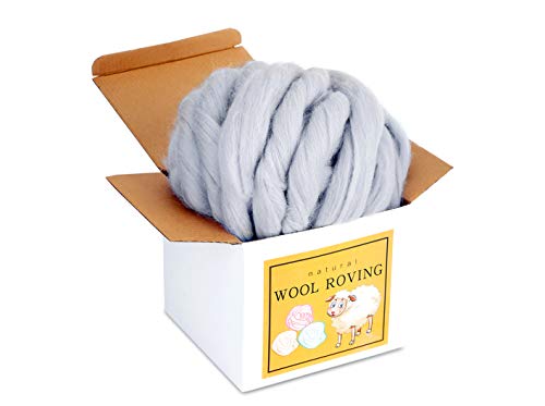 Wool Roving Bulk (8.8 Ounce)