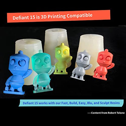 Defiant 15 Platinum Silicone Mold Making Kit