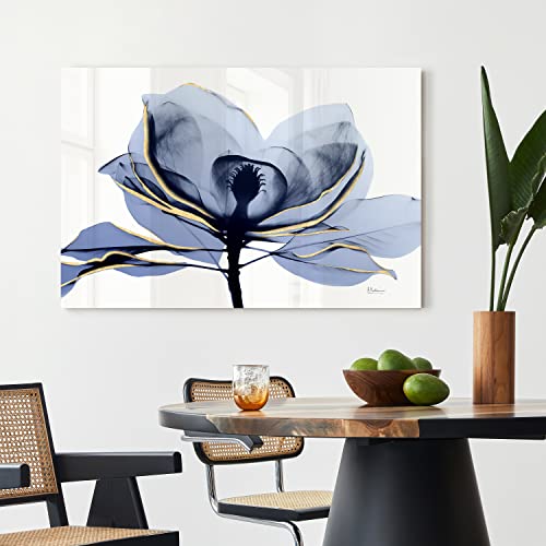 Frameless Free Floating Tempered Glass Panel Graphic Wall Art Ready to Hang