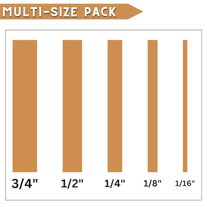 5 Rolls Pinstripe Tape (5 Count)