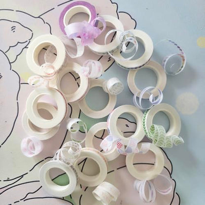 15 Rolls Slim Washi Tape Set