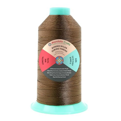 Size 207 630D T210 Coyote Brown Bonded Nylon Thread