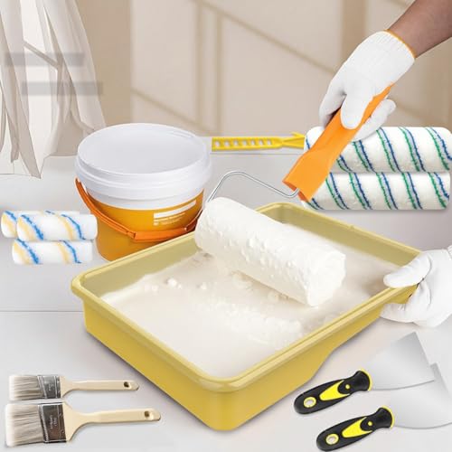 Paint Roller Kit with Extension Pole
