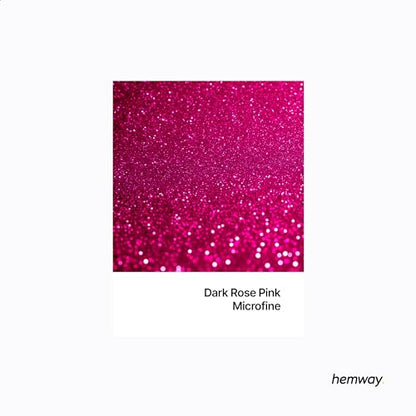 Resin Glitter Dark Rose Pink 100g Microfine (3.5274 Ounce)