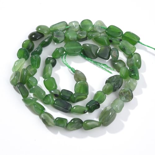 Green Canada Jade Pebble Nugget Oval Free Tumbled Stone 6