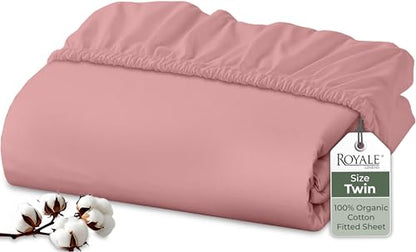 100% Organic Cotton Fitted Sheet