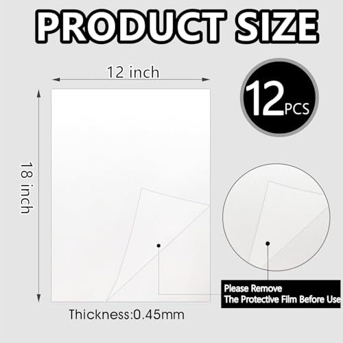 12pcs Sublimation Metal Photo Blanks 12x18 Inch (12 Count)