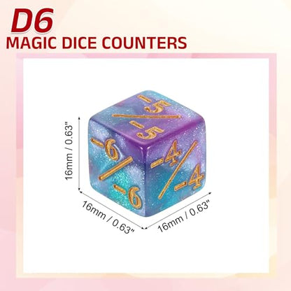 24Pcs Magic Dice Counters (24 Count)