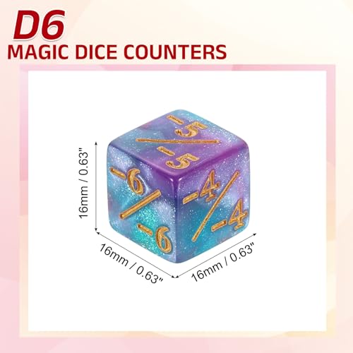 24Pcs Magic Dice Counters (24 Count)