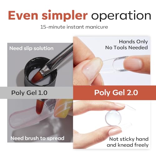 50g Pink Nude Solid Builder Gel Poly Nail Gel Extension
