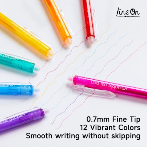 Erasable Gel Pens (12 Count)