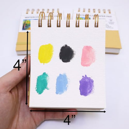 Mini Watercolor Paper Pads (3 Count)