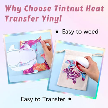 Dark Red Splash Heat Transfer Vinyl