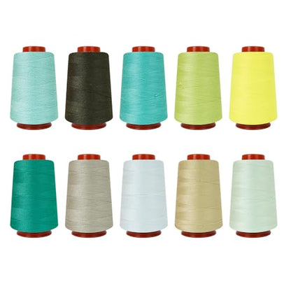 10 Pcs Sewing Thread (24000 Foot)