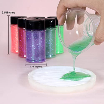 Iridescent Ultra Fine Glitter Powder Resin Supplies Glitters