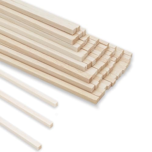 Balsa Wood Square Dowels (60 Count)
