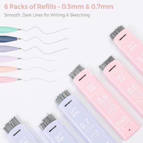 Cute Mechanical Pencils Set (20 Count)