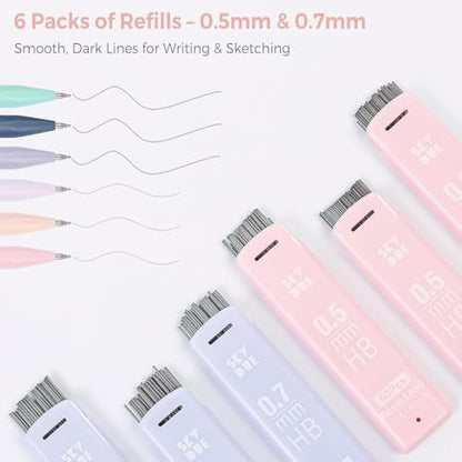 Cute Mechanical Pencils Set (20 Count)