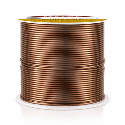 18 Gauge Light Brown Anodized Aluminum Craft Wire (100 Foot)