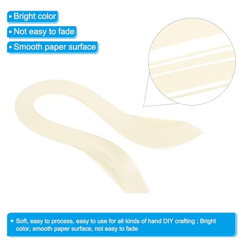 Quilling Strips Paper 600pcs 1.5mm 39cm Origami Paper Quilling Kits for Art DIY Hand Craft Christmas