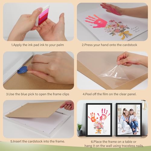 Flower Bouquet Handprint Kit