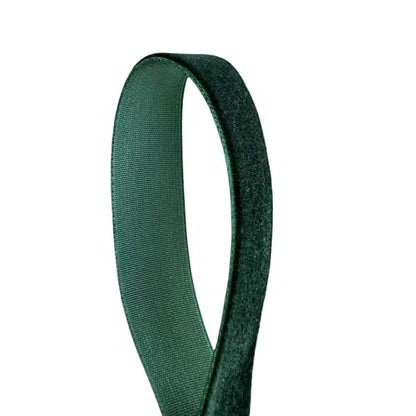 Vintage Hunter Green Velvet Ribbon