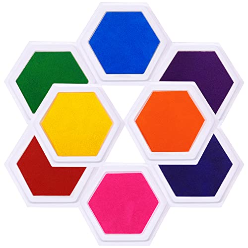 7"x8" Large Ink Pad for Kids Classroom Must Haves Finger Paint