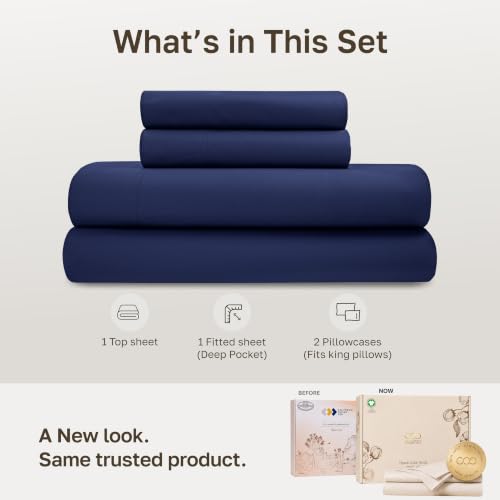 100% Organic Cotton Cal King Sheets