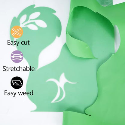 Heat Transfer Vinyl Fruit Green HTV Rolls