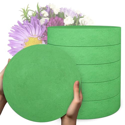 6Pcs Floral Foam Round Blocks