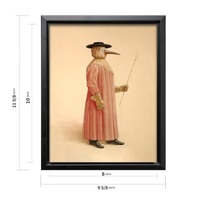 Vintage Plague Doctor Canvas
