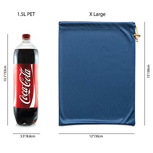 Set of Adult Game Toys Microfiber Drawstring Storage Bags
