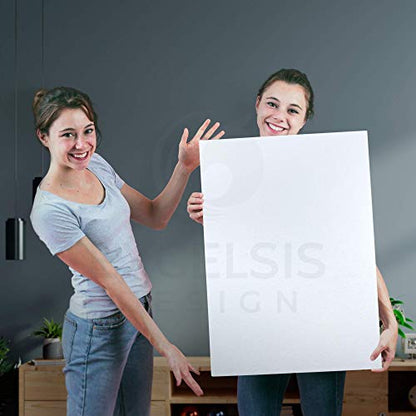 White Foam Board 11 x 14 x 3 (15 Count)