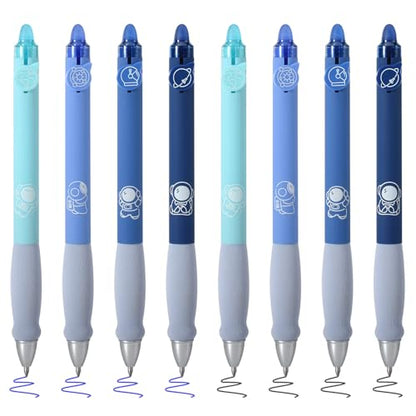 8Pcs Cute Erasable Pens (8 Count)