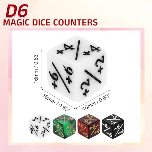 24Pcs Magic Dice Counters (24 Count)
