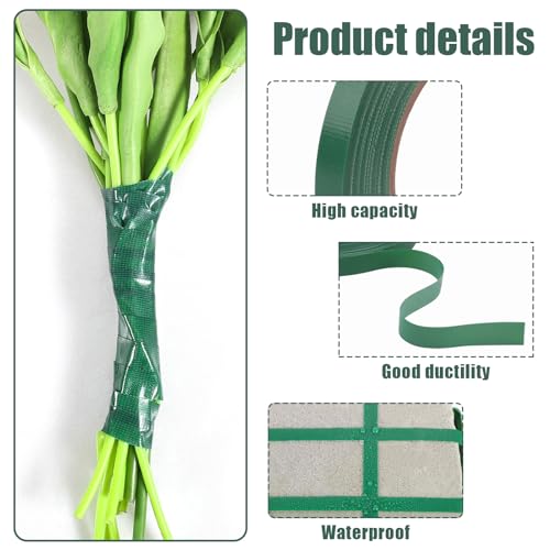 3 Rolls Green Floral Tape 1 (3 Count)