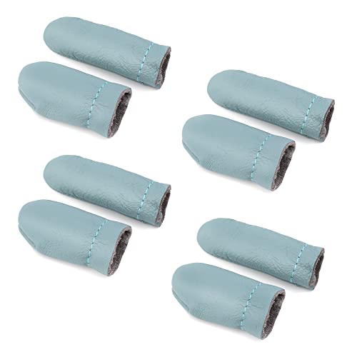 4 Pairs Leather Finger Protector Leather Thimble