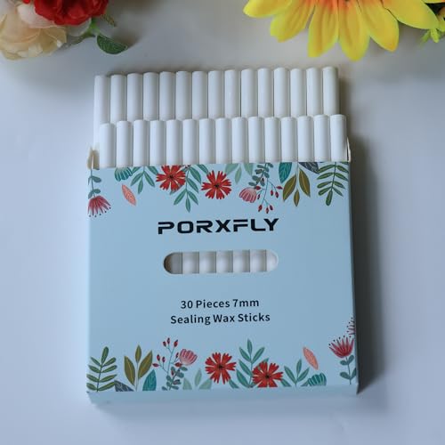 30 Pieces 7mm Sealing Wax Sticks for Glue Gun