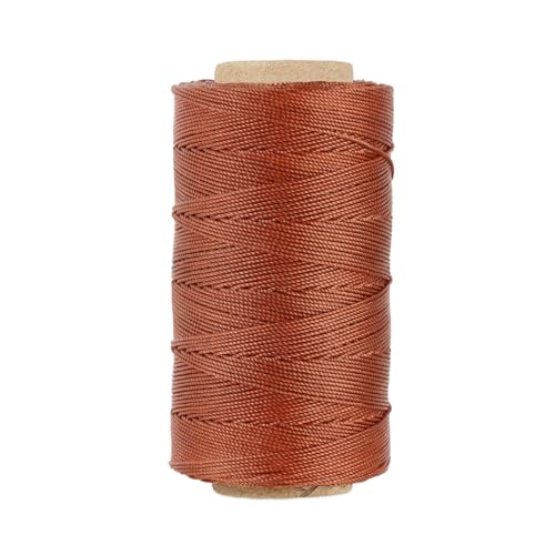 Bonded 0.8mm Round Waxed Polyester Cord (588 Foot)