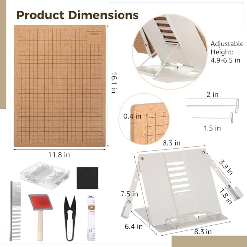 106 PCS Macrame Board Set