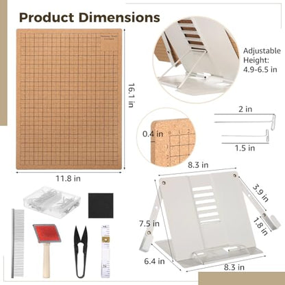 106 PCS Macrame Board Set