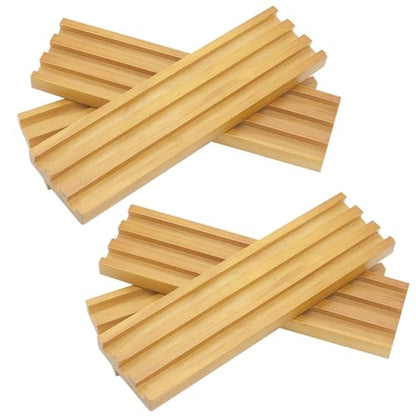 Wooden Domino Trays (8 Count)
