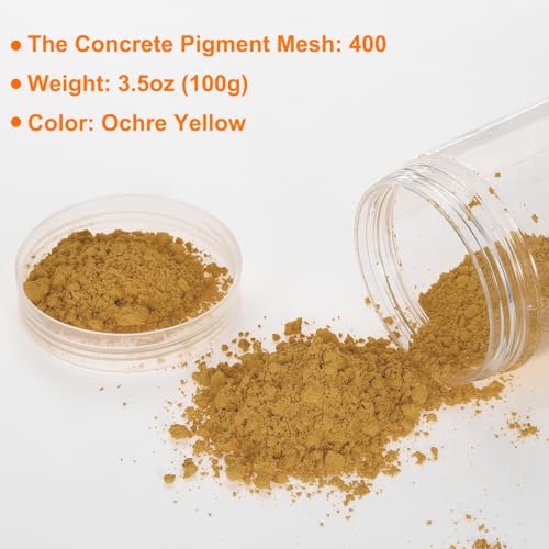 Iron Oxide Powder Concrete Pigment 400 Mesh 3.5oz (28.2 Ounce)