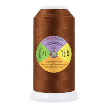 Russet Brown Tex 70 Upholstery Polyester Heavy Duty Thread