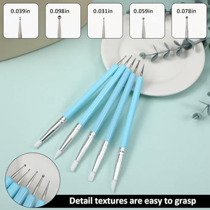 15 Pcs Silicone Sculpting Tools