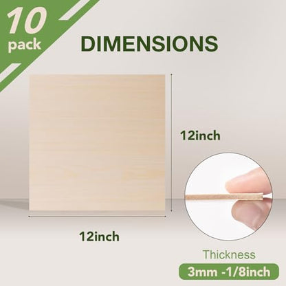 10 Pack Maple Plywood Sheets (144 Sq Ft)
