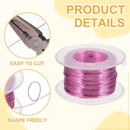 20 Gauge 0.8mm Anodized Aluminum Wire for Jewelry Craft Making