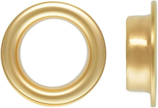 50pcs Adabele Real 1/20 14K Gold Filled Small Bead Core Grommet Eyelet (Hole ID 2.7mm) for Bead with 3mm Inner Hole Diameter Jewelry Making JK9-B3