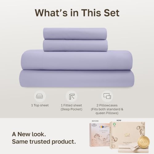 100% Organic Cotton Full Sheet Set