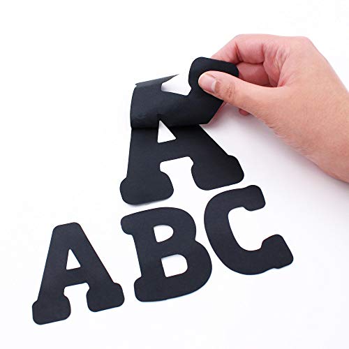 Poster Letters 4” Paper Letters for Poster Board Projects (190 Count)